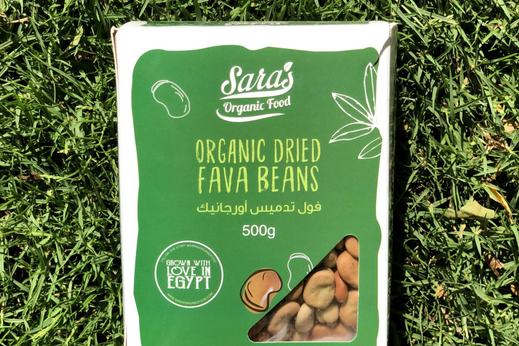 Organic Dried Fava Beans from Sara´s Organic Food