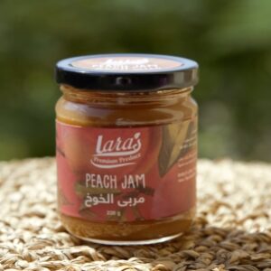 Peach Jam from Lara´s Premium Produce for Sara´s Organic Food