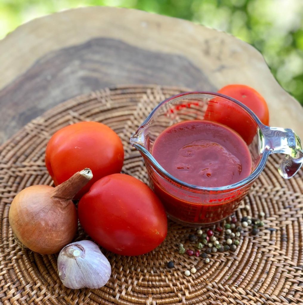 Sara´s Organic Food recipes, homemade-ketchup